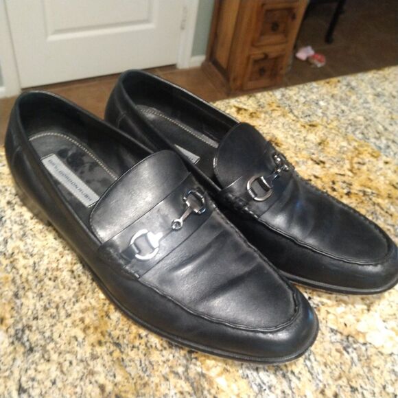 GR by Gordon Rush Horsebit Loafers Black Leather 68721 Channing Men’s Sz 12 main image 11